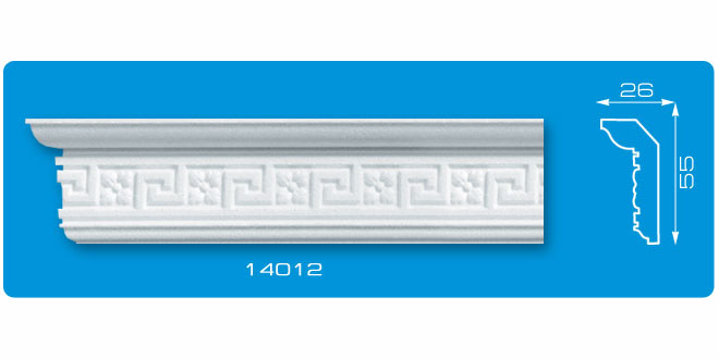 ПЛИНТУС ПОТОЛОЧНЫЙ (1, 3М)   14012