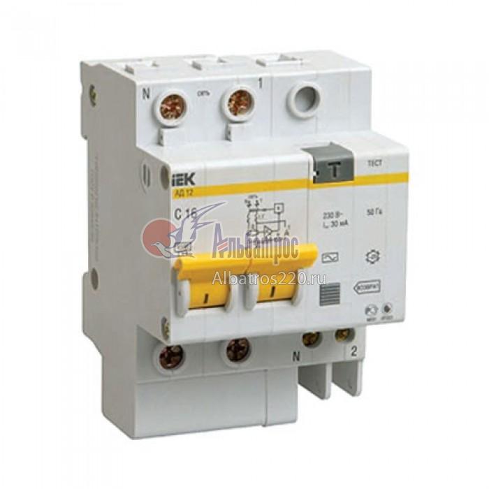 АВТОМАТ ДИФ. 2П 32А 30МА АД-12 С ИЭК