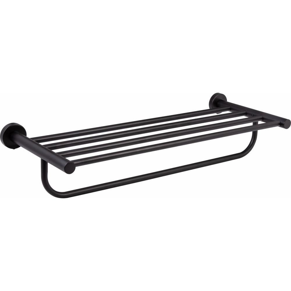 ПОЛКА НАСТЕННАЯ ZENFORT 1 ЯРУСНАЯ ЧЕРНЫЙ МАТОВЫЙ L71724B