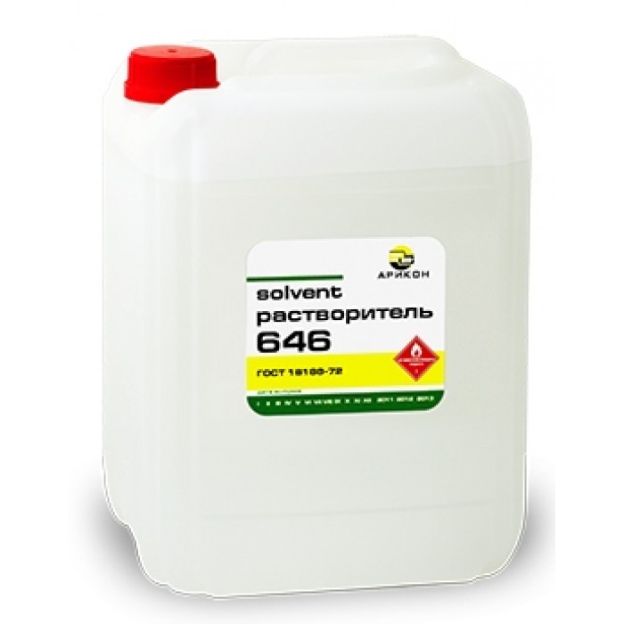 РАСТВОРИТЕЛЬ 646 5Л КАНИСТРА