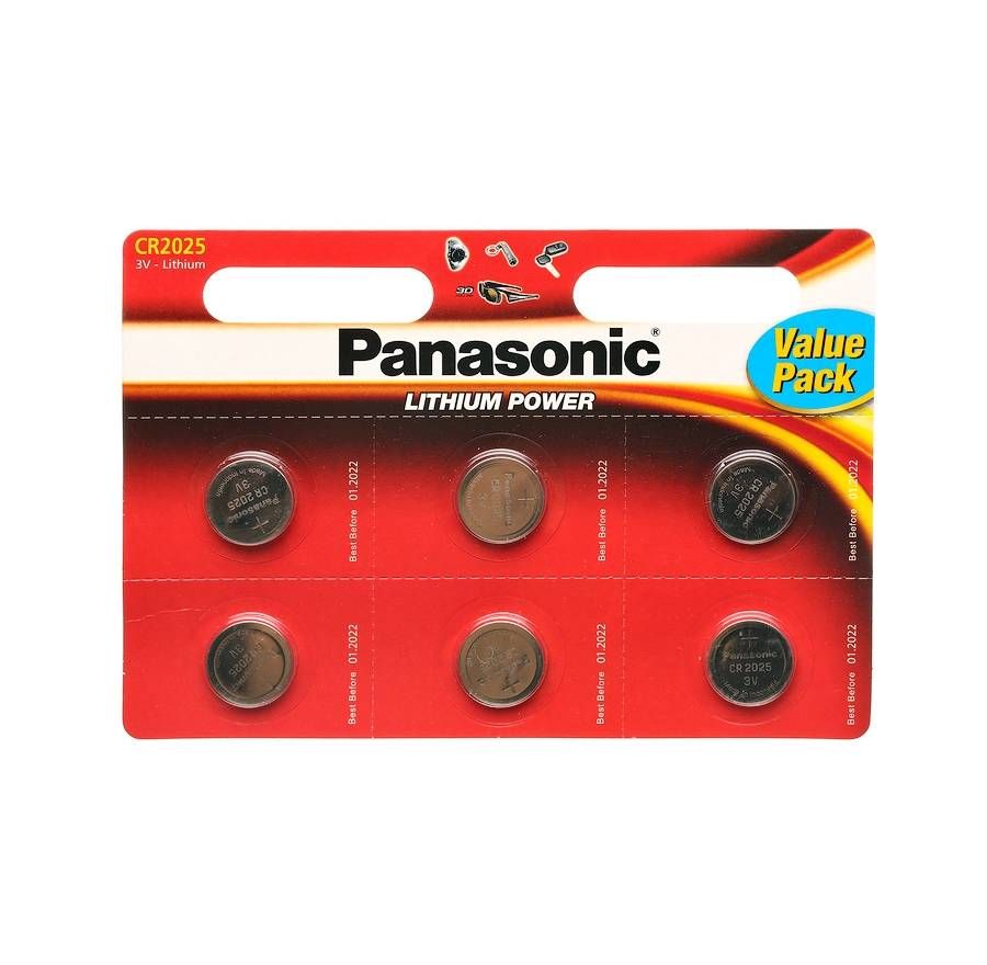 БАТАРЕЙКА PANASONIC CR 2025 В6