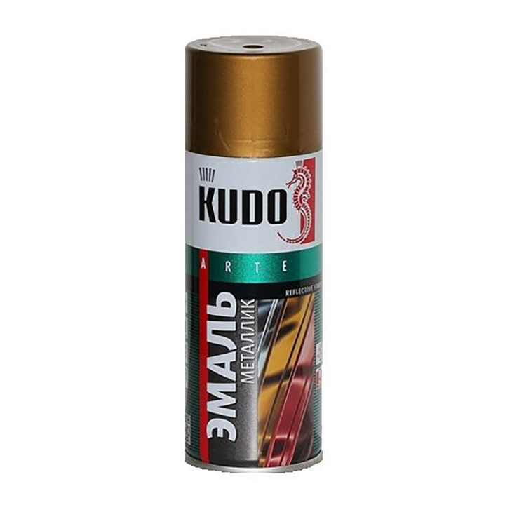 КРАСКА-СПРЕЙ KUDO БРОНЗА 520МЛ 1029