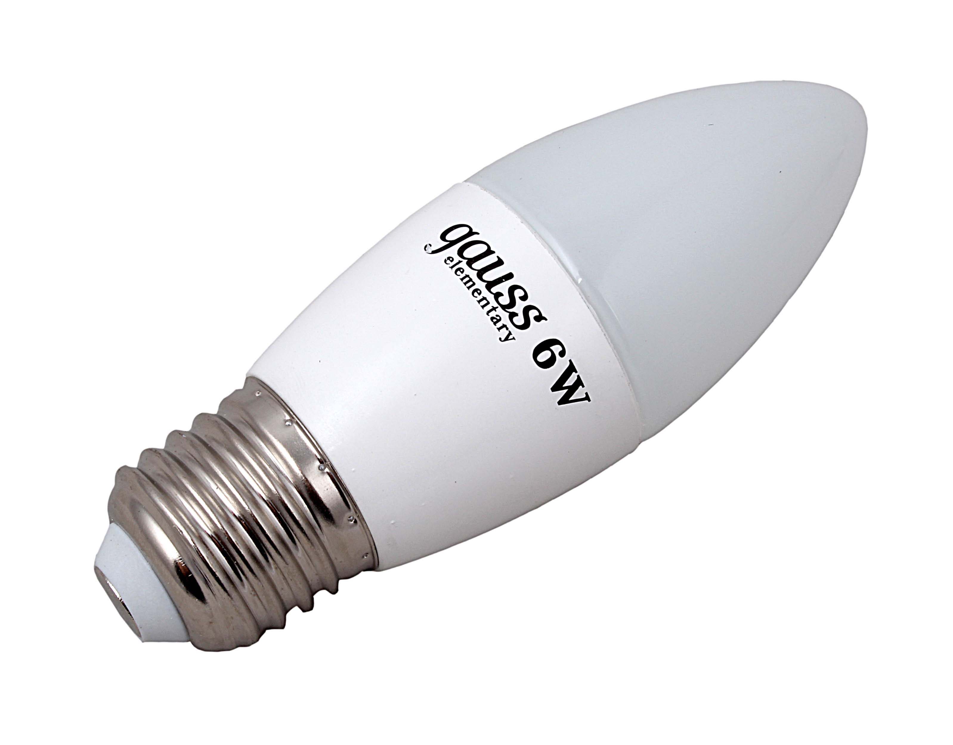 Лампа Gauss LED Elementary Canble  6w 4100 K E 27