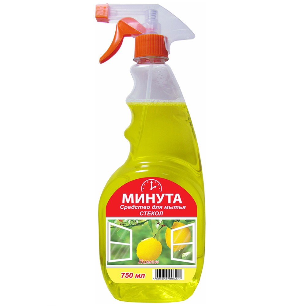 СТЕКЛООЧИСТИТЕЛЬ МИНУТА 750МЛ ЛИМОН КУРОК