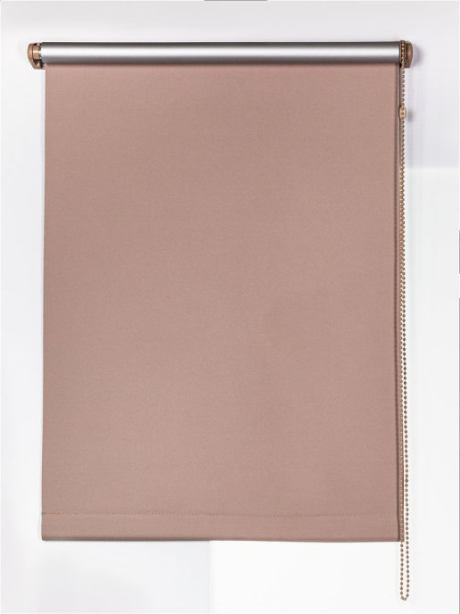 РОЛЕТ ШТОРА 55*160 БЛЭКАУТ BASIC КАКАО