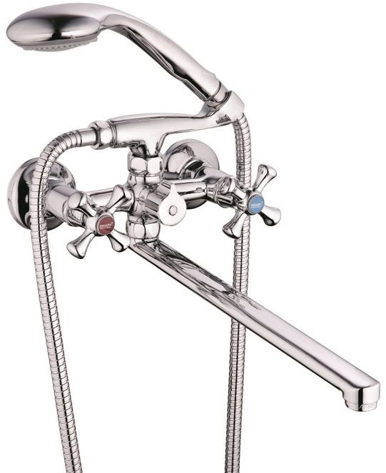 СМЕСИТЕЛЬ Д/ВАННЫ G-LAUF ДВУРУЧКОВЫЙ QST7-A827