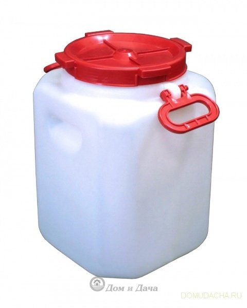 КАНИСТРА-БОЧКА 40Л С НАВЕСНЫМИ РУЧКАМИ М680