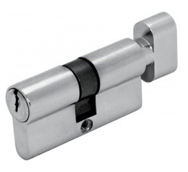 ЦИЛИНДР 60 РС (КЛЮЧ/ЗАВЕРТКА) ХРОМ PALIDORE