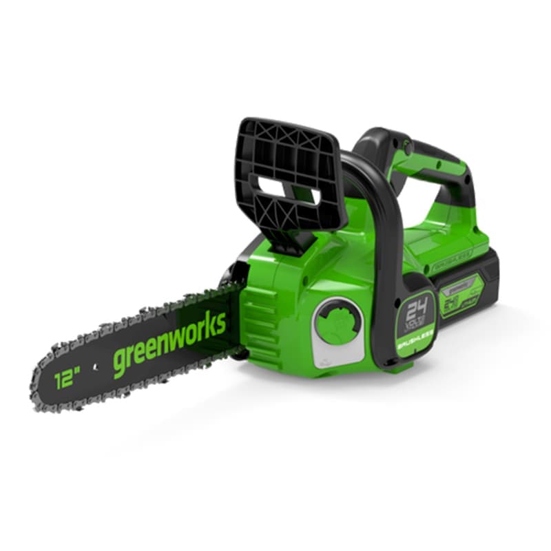 ПИЛА ЦЕПНАЯ АККУМУЛ GD24CS30K2 30СМ Б/Щ  GREENWORKS БЕЗ АКБ И ЗУ****