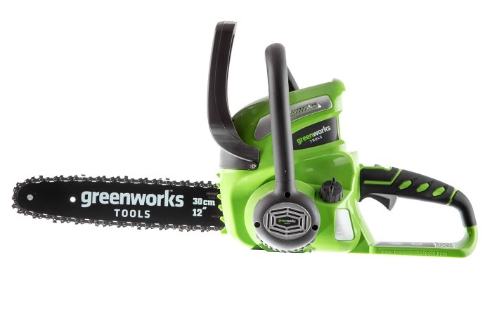 ПИЛА ЦЕПНАЯ АККУМУЛ GD40CS30II 40V 30СМ БЕЗ АКБ И ЗУ  GREENWORKS***