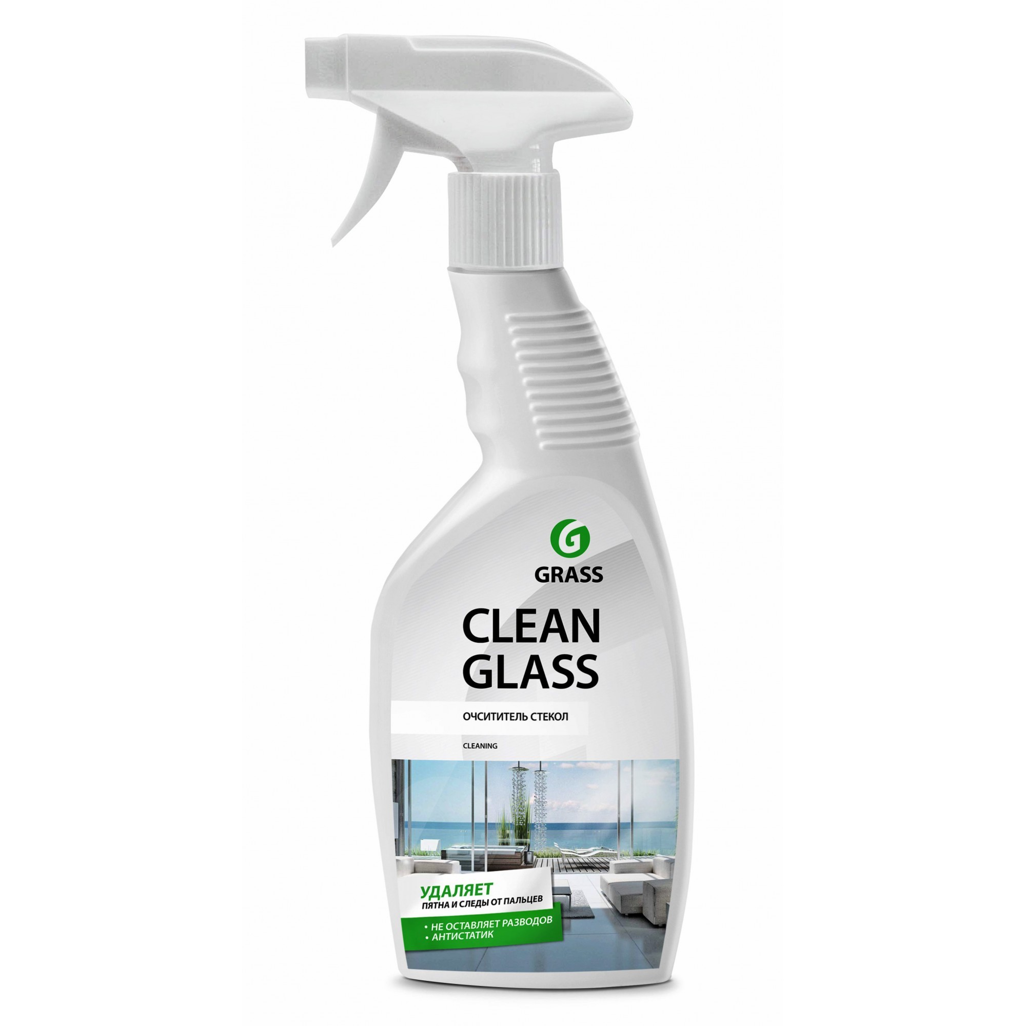 СТЕКЛООЧИСТИТЕЛЬ CLEAN GLASS 600МЛ 130600 GRASS