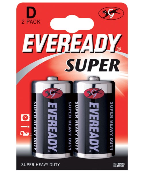 БАТАРЕЙКА EVR SUPER HEAVY DUTY  D-2 R20