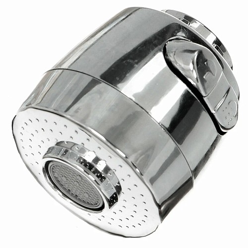 АЭРАТОР НАСАДКА НА ГУСАК С КНОПОЧ ПЕРЕКЛ F33