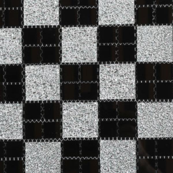 ПАНЕЛЬ СТЕНОВАЯ САМОКЛ 0,3Х0,3 СЕРЕБРО НА СЕТКЕ BG-JS-23486