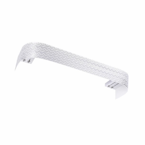 КАРНИЗ ПОТОЛОЧНЫЙ СТАНДАРТ АЖУР СЕРЕБРО/БЕЛЫЙ 3-Х РЯД. 160СМ