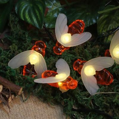 ГИРЛЯНДА НА СОЛНЕЧНОЙ БАТАРЕЕ INBLOOM ПЧЕЛКА 185-042