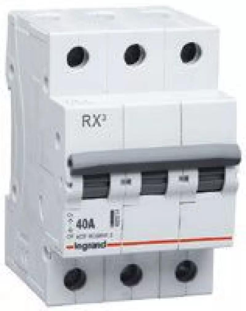 АВТОМАТ RX3 3П 63AX-KA C 4.5A LEGRAND 419714