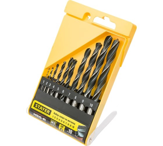 НАБОР СВЕРЛА ПО МЕТАЛЛУ STAYER PROFESSIONAL 6ШТ 29602-Н6_Z01