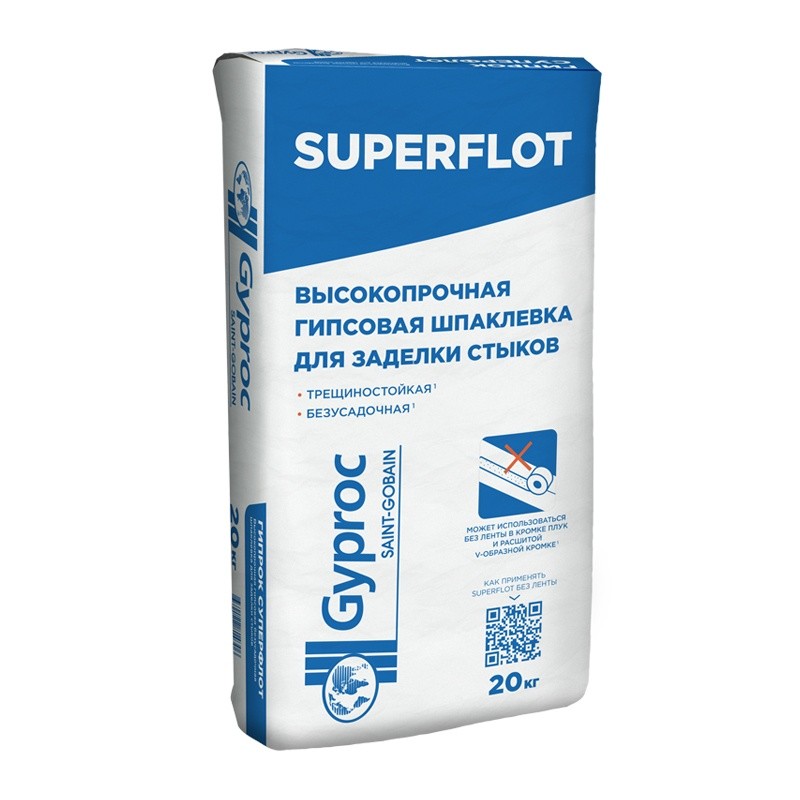 ШПАКЛЕВКА СУПЕРФЛОТ (5КГ) ГИПРОК