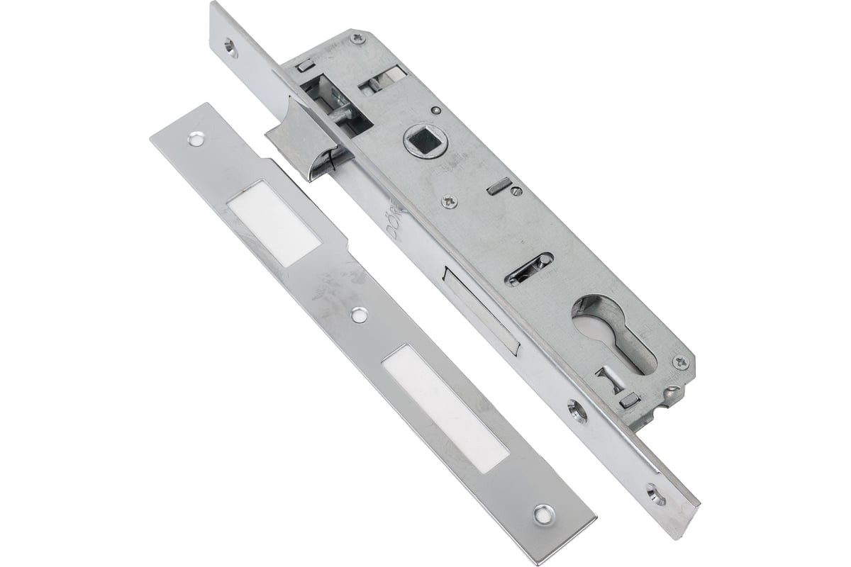 ЗАМОК ВРЕЗНОЙ DORF М/О 85ММ ПЛ23ММ Д/М25 С ФАЛ.ЗАЩЕЛКОЙ