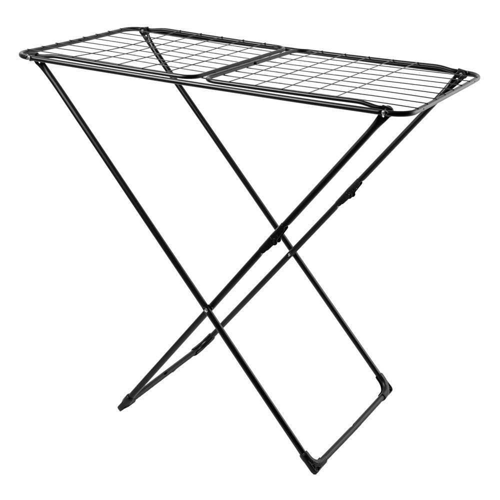 СУШИЛКА НАПОЛЬНАЯ ЧЕРНАЯ 20М 197Х54Х111СМ