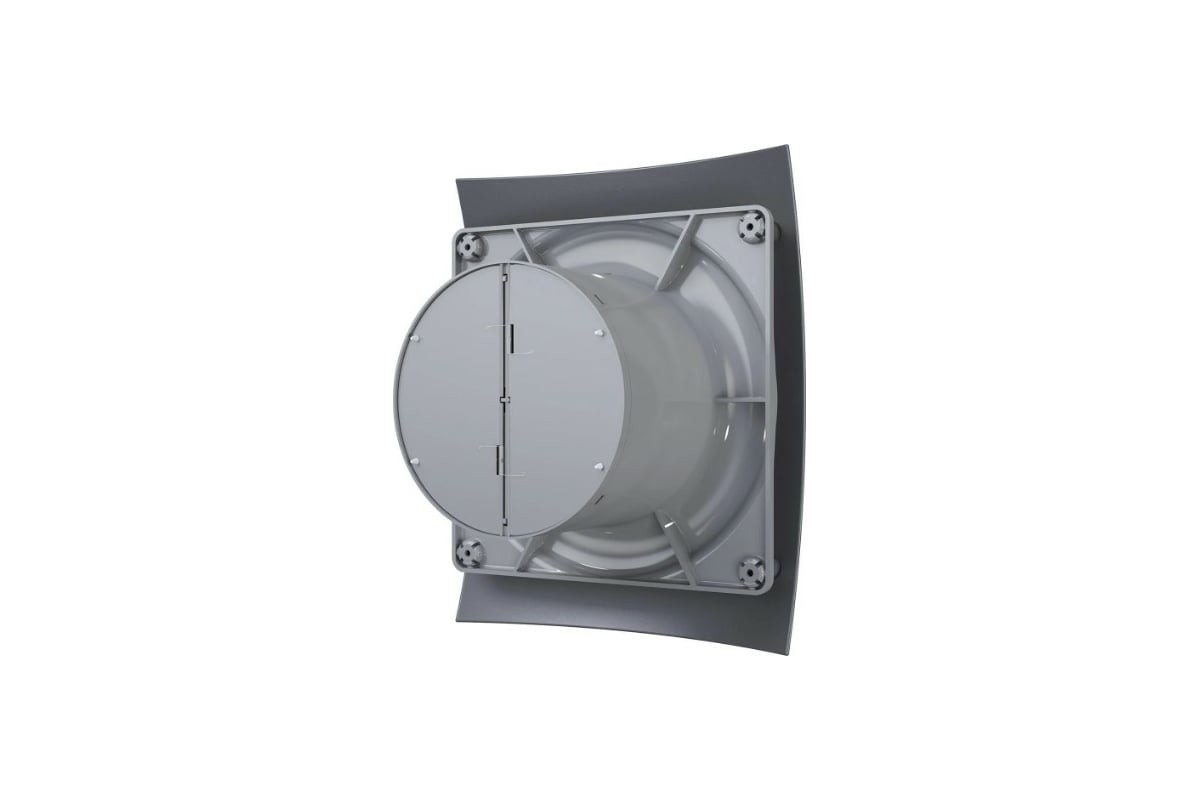 ВЕНТИЛЯТОР НАКЛАДНОЙ 4C DARK GRAY METAL D100 BREEZE С ОБР КЛАПАНОМ