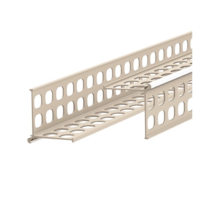 УГОЛОК ШТУКАТУРНЫЙ ПЛАСТИК 6ММ ИДЕАЛ 3,0М (50)