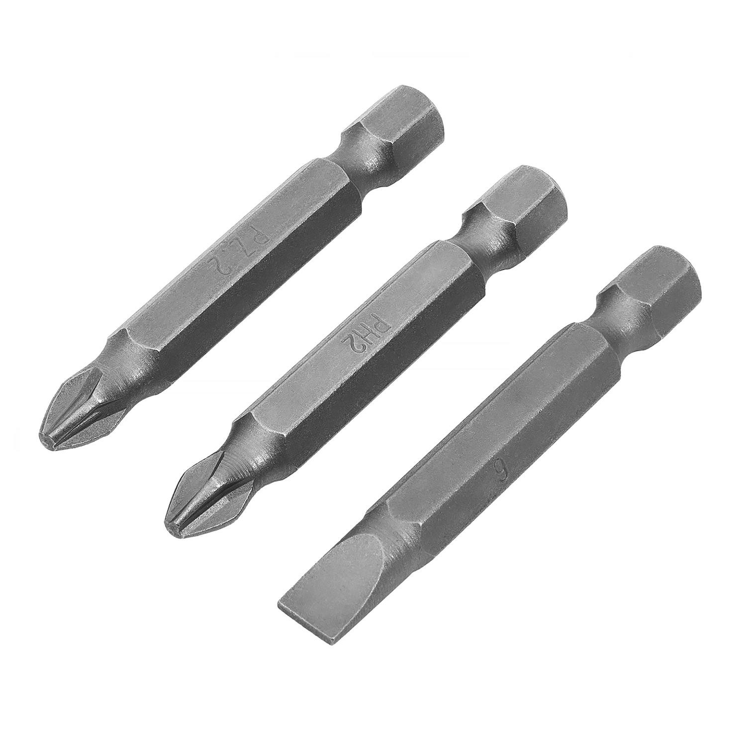НАБОР PH2, PZ2, SL1,0*6*50ММ (3ШТ) ИНТЕРСКОЛ