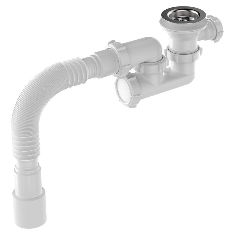 СИФОН ДЛЯ ДУШ. ПОДДОНА AQUANT1 1/2 40*40/50 КЛИК-КЛАК V455-40MR