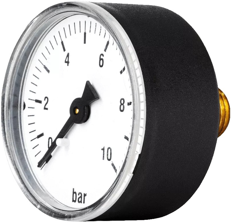 МАНОМЕТР BSR  6 БАР, 1/4", D50, АКСИАЛЬНЫЙ
