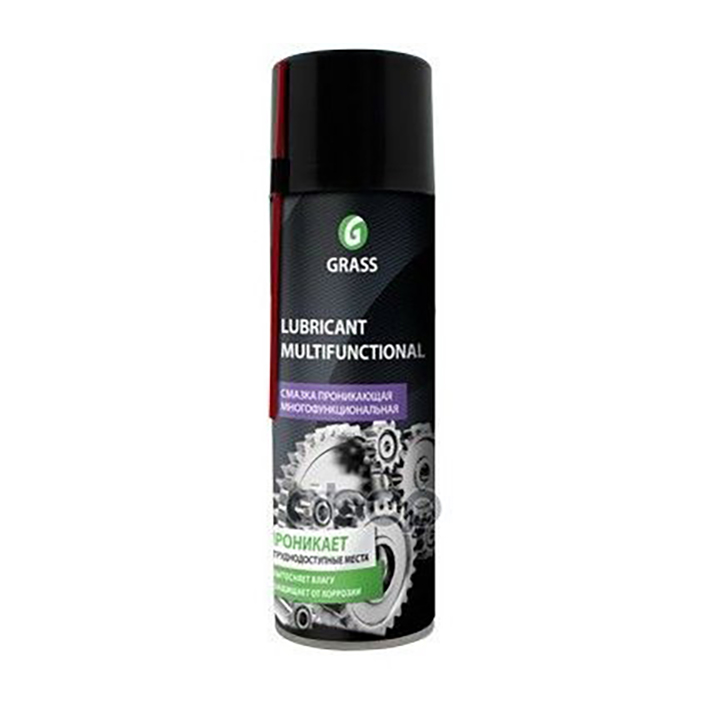СМАЗКА ПРОНИКАЮЩАЯ МНОГОФУНКЦИОНАЛЬНАЯ LUBRICANT MULTIFUNCTIONAL 335МЛ GRASS 110315