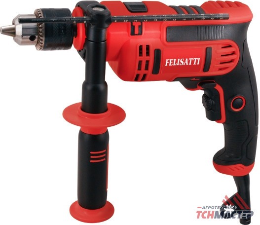ДРЕЛЬ УДАРНАЯ FELISATTI ДУ-13/780 ЭР (780ВТ, КЛЮЧ.ПАТРОН)