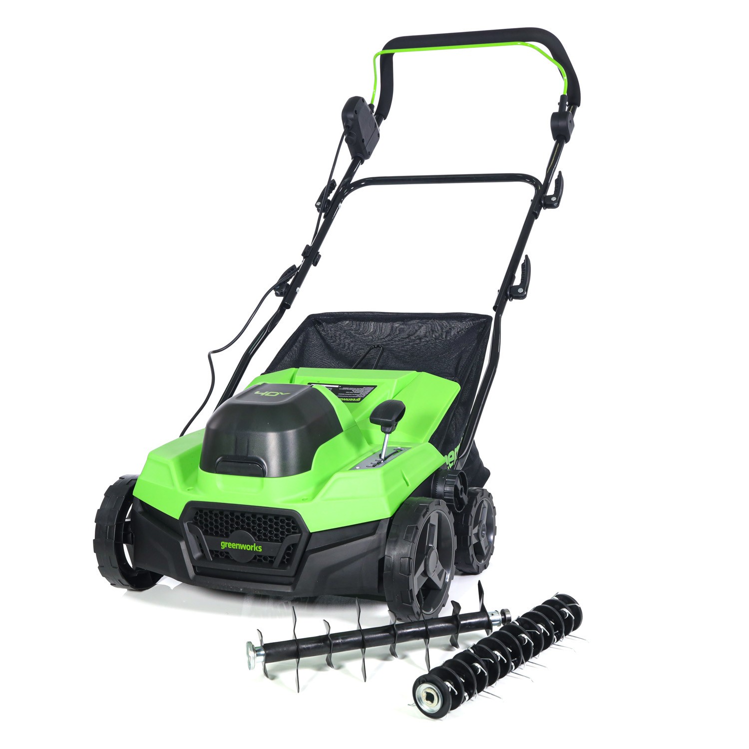АЭРАТОР-СКАРИФИКАТОР АККУМУЛЯТ.40V GREENWORKS БЕСЩЕТ.(БЕЗ АКБ И ЗУ)