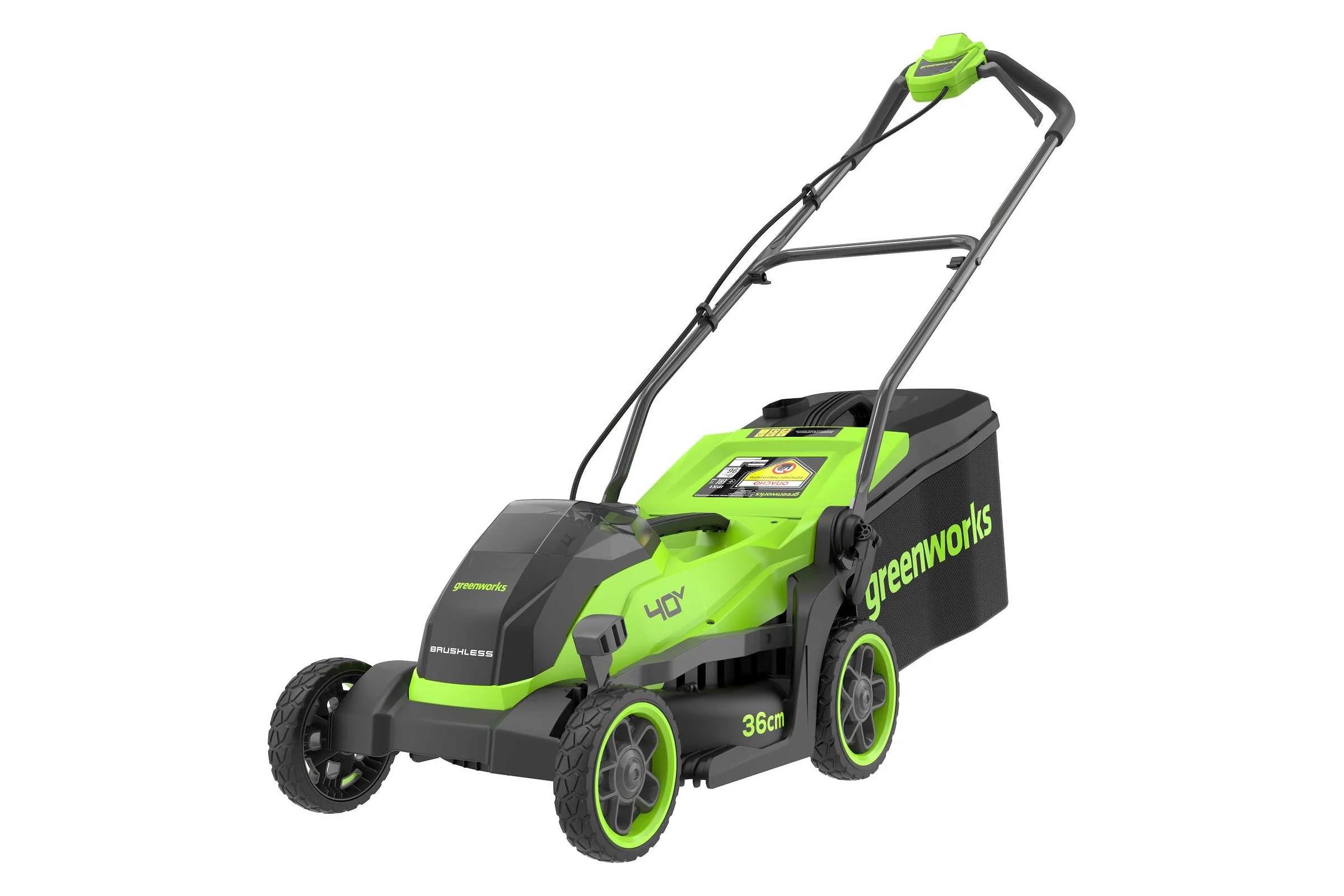 ГАЗОНОКОСИЛКА АККУМ.24V GREENWORKS 33СМ Б*ЩЕТ (БЕЗ АКБ и ЗУ) GD24LM331