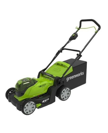 ГАЗОНОКОСИЛКА АККУМ.24V GREENWORKS 41СМ (C 2АКБ 4АЧ и ЗУ) 2512607UD