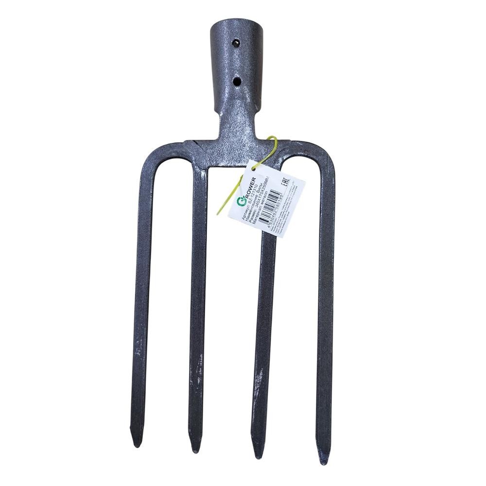 ВИЛЫ 4-Х РОГИЕ КОПАЛЬНЫЕ БЕЗ ЧЕРЕНКА GROWER BZ-121340