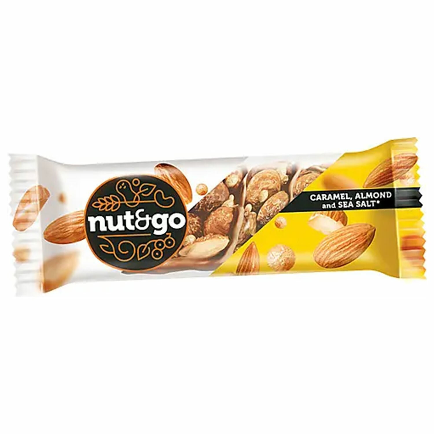 БАТОНЧИК NAT&GO МИНДАЛЬНЫЙ 34Г