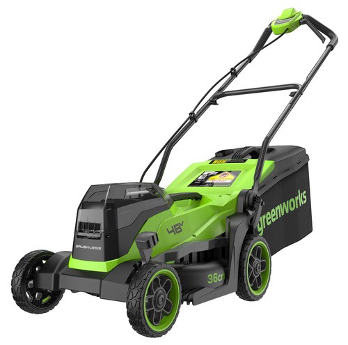 ГАЗОНОКОСИЛКА АККУМУЛЯТОРНАЯ 24V GREENWORKS 36СМ,Б/ЩЕТ (БЕЗ АКБ И ЗУ) GD24ХLM361