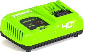 ЗАРЯДНОЕ УСТРОЙСТВО БЫСТРОЕ 40V, 5А GREENWORKS G40ГС5