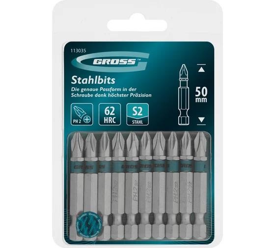 БИТА GROSS PH2*50 СТАЛЬ 113035
