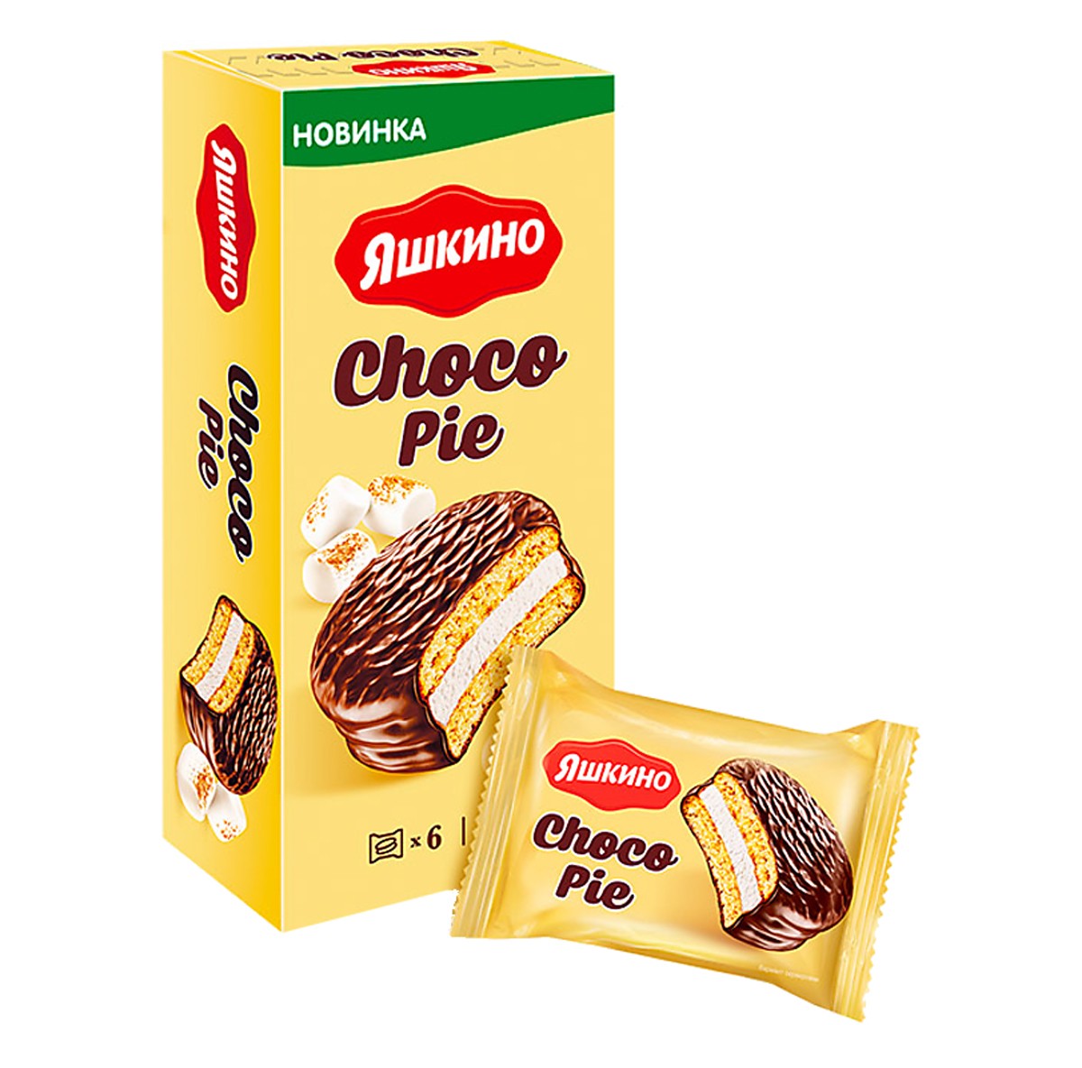 ЧОКО ПАЙ 180ГР ЯШКИНО
